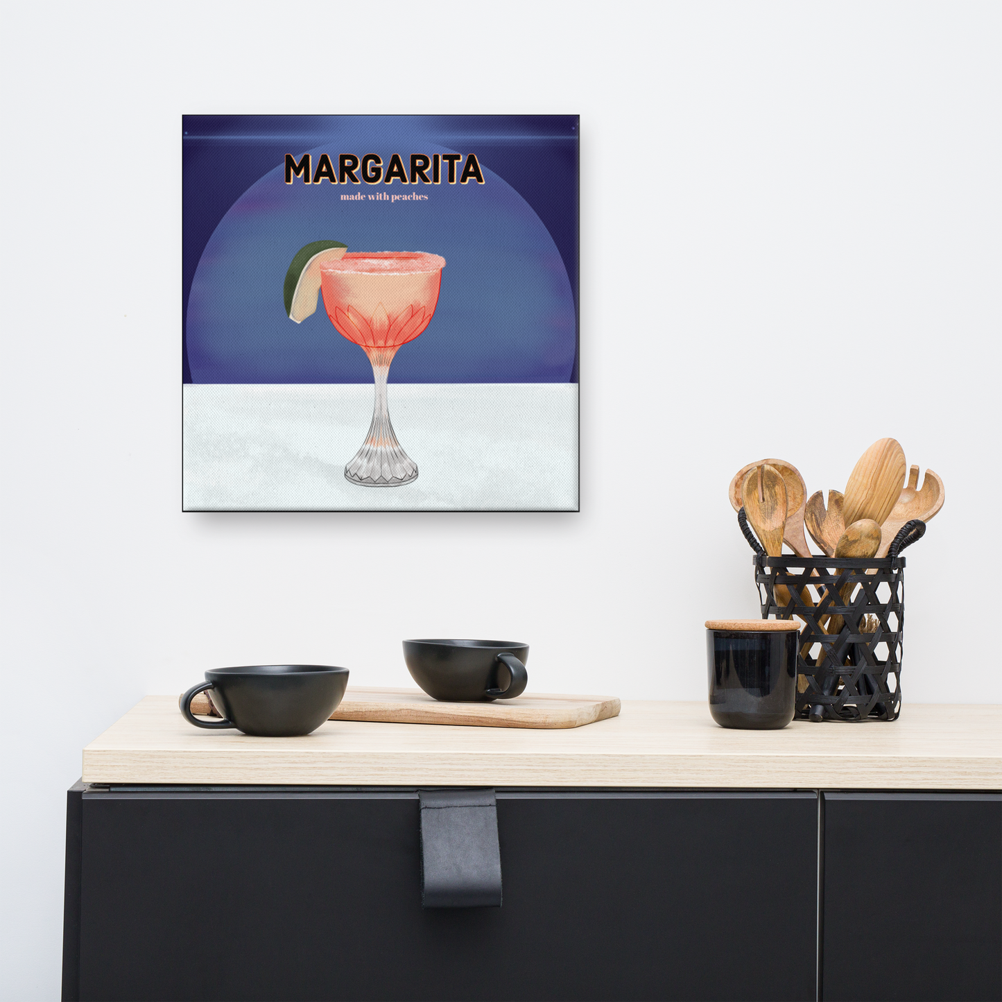 Wall Art Margarita Cocktail Painting