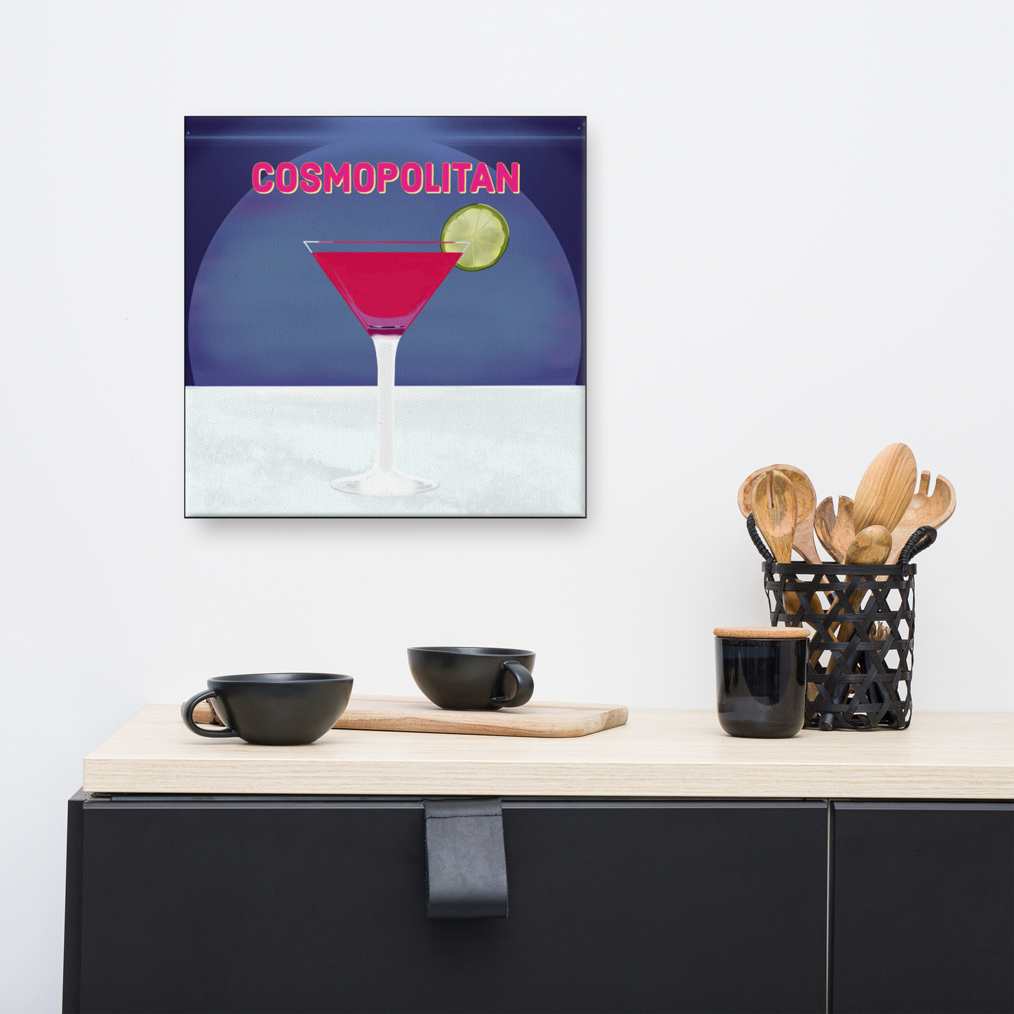 Wall Art Cosmopolitan Cocktail Painting