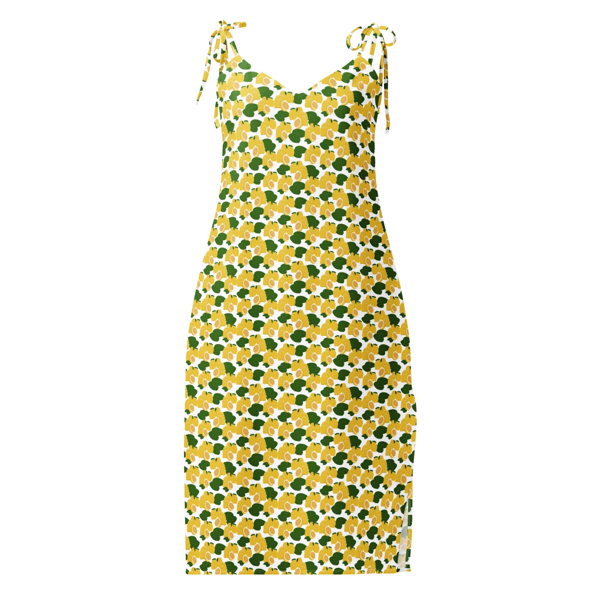 Front view lemon beach dress